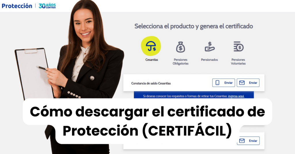 certificado protección certifácil
