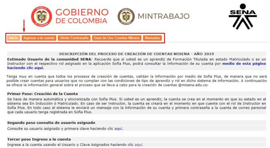 Correo mi Sena: Toda la informacion ≫ Colombia Social 2024