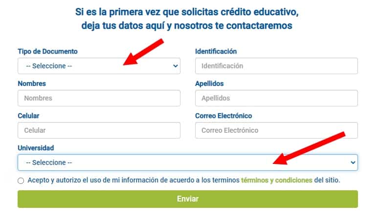 Fincomercio Crédito Educativo ≫ Colombia Social 2022