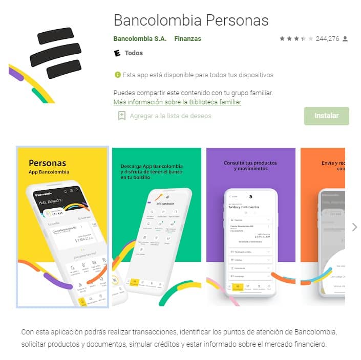 descargar app bancolombia personas