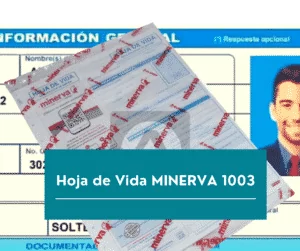 HOJA DE VIDA MINERVA 1003