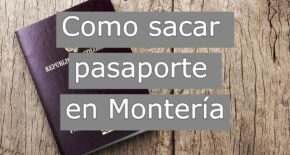 Cita para pasaporte en Montería