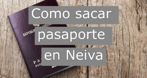 Cita para pasaporte Neiva