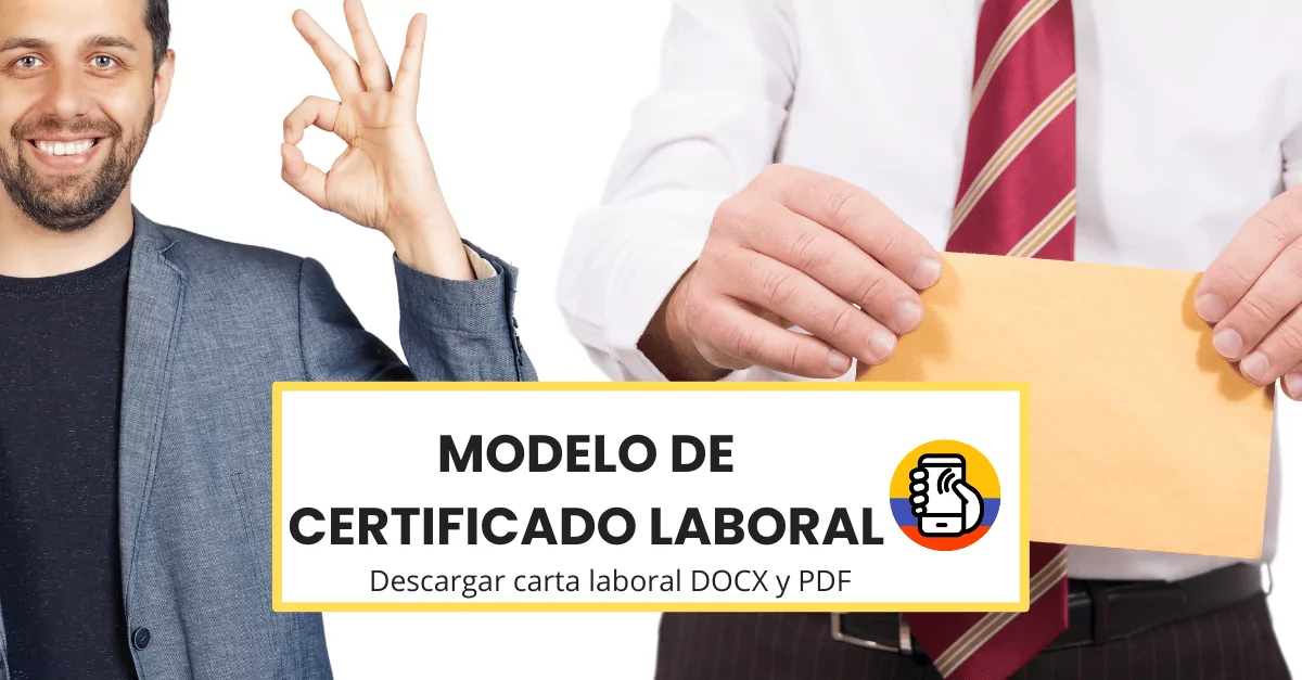 modelo certificado laboral