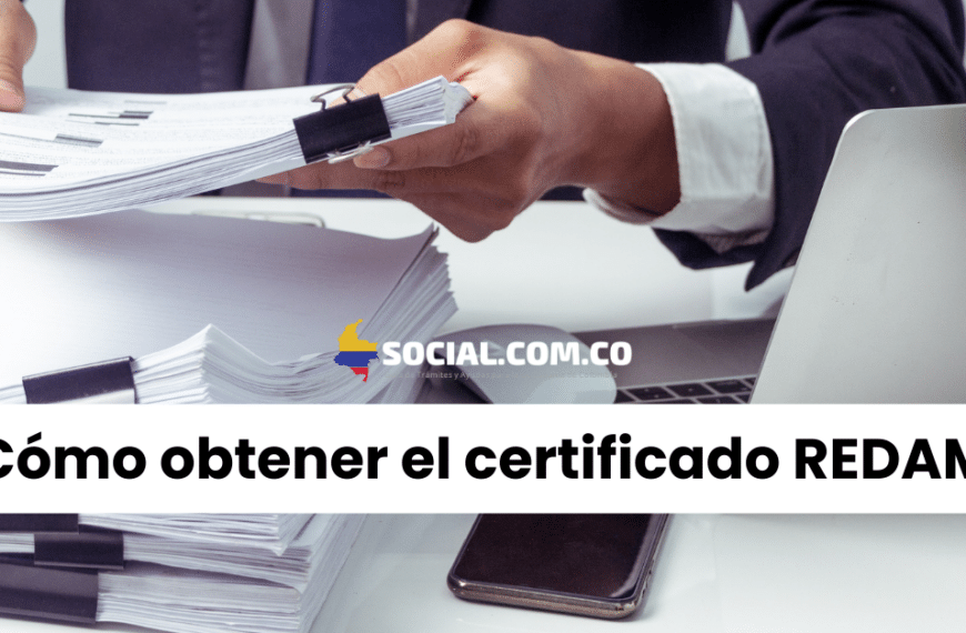 Certificado REDAM